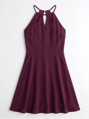 Express Women’s Burgundy Mini Dress Size 0